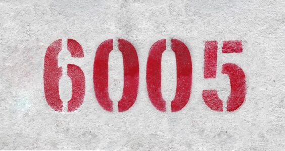 Afbeelding voor Code 6005 soms al geschrapt