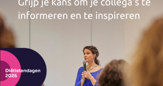 Afbeelding voor Draag bij aan de Diëtistendagen 2025 met jouw eigen sessie!