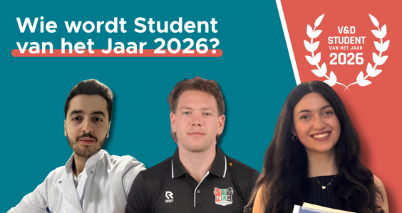 Afbeelding voor Top 3 genomineerden Student van het Jaar verkiezing bekend